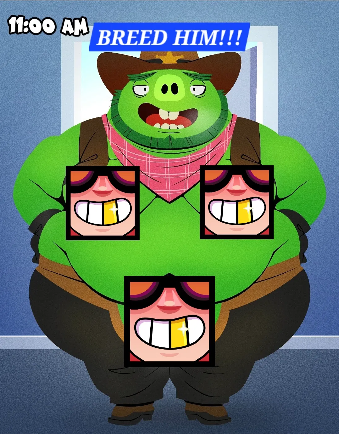 Character Leonard With A Big Fat Ass