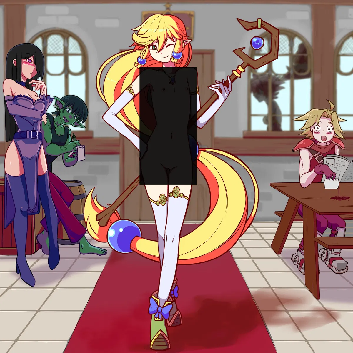 Character Luna The Naked Elf