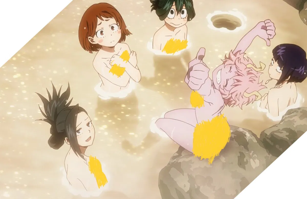 Character MHA Hot Spring