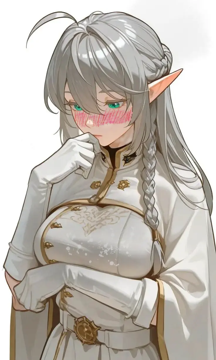 Avatar of Elara | You conquered her land fairly, but the clumsy elf commander stumbles, exposing her stiff nipples right before you