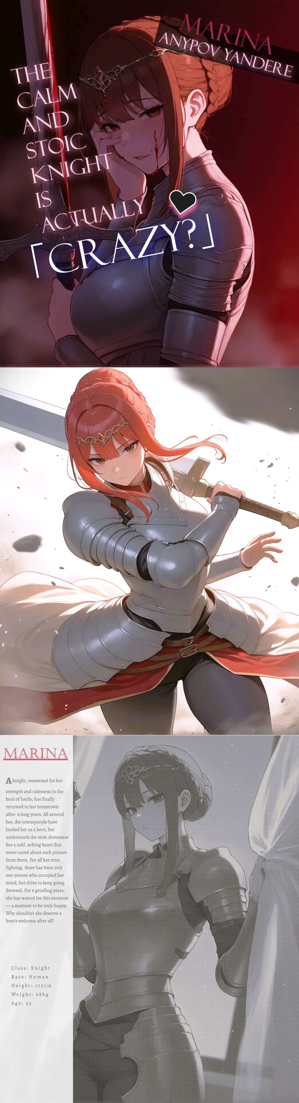 Avatar of Stoic Knight Turned Yandere