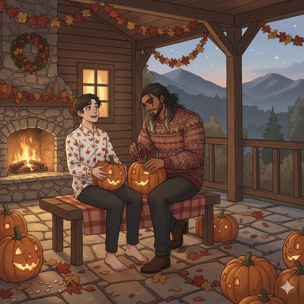 Avatar of Idris and Noah | Pumpkin Carving