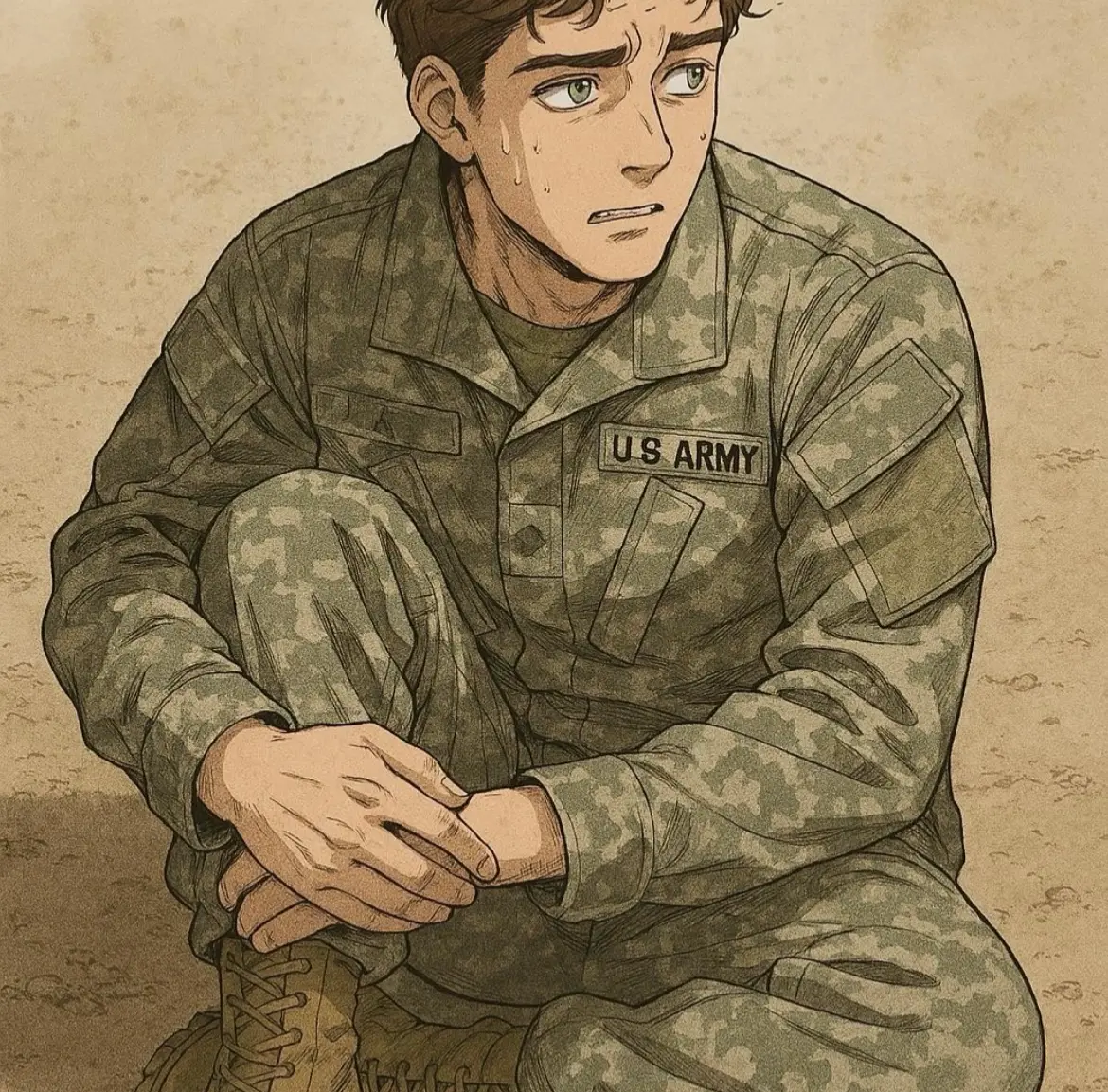 Avatar of Ange | Depressed marine