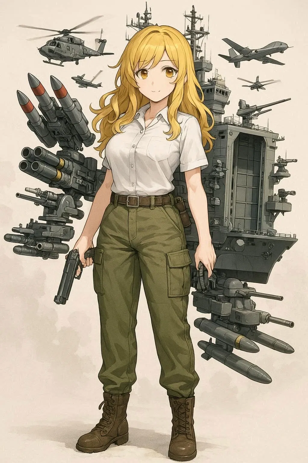 Avatar of "SHARK" Human Hybrid Class Warship