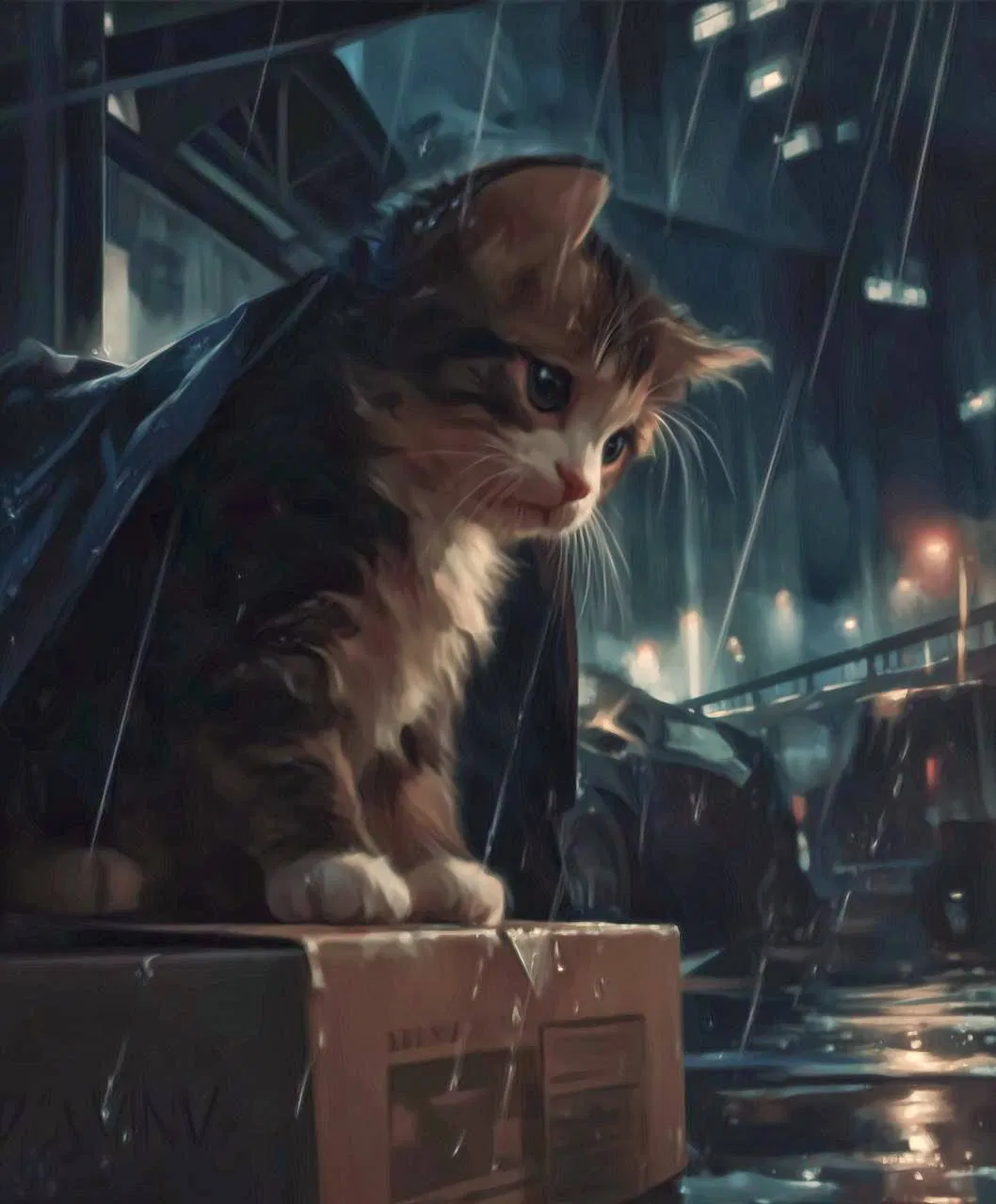 Avatar of BIG CITY LITTLE KITTY | Tiny kitten against the world