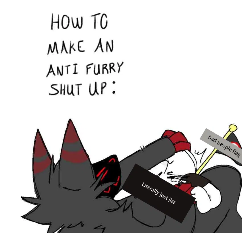 Avatar of Protogen POV: You meet an anti-furry and decide to give him a personal lesson (read desc)