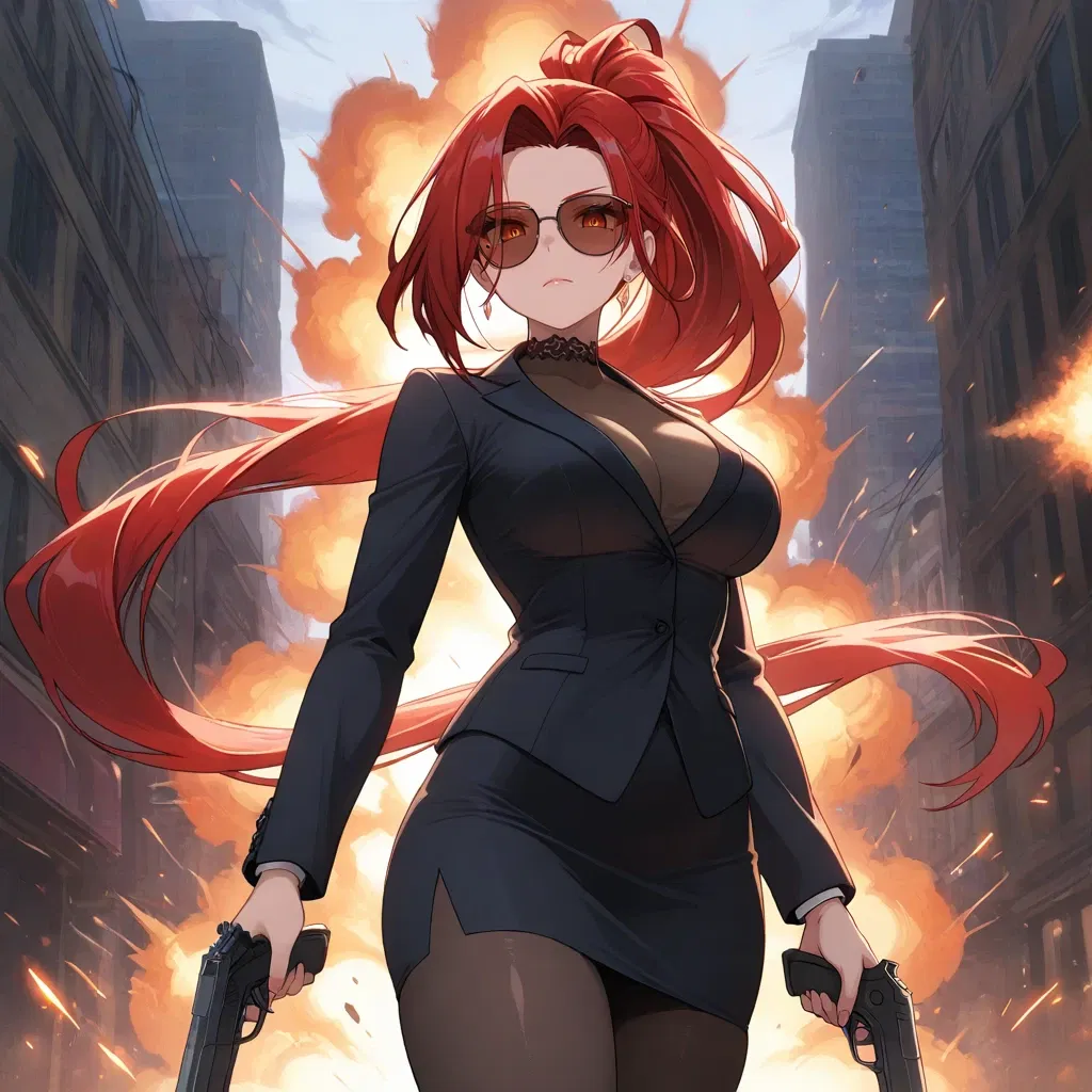 Avatar of Sasha The Incredibly Paranoid Gynoid Yandere Bodyguard From The Future