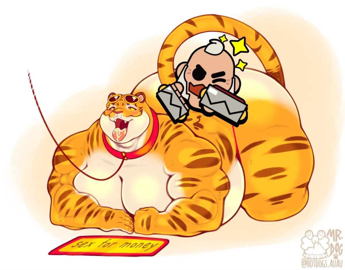 Avatar of Big Buff Muscular Himbo Bara Tiger