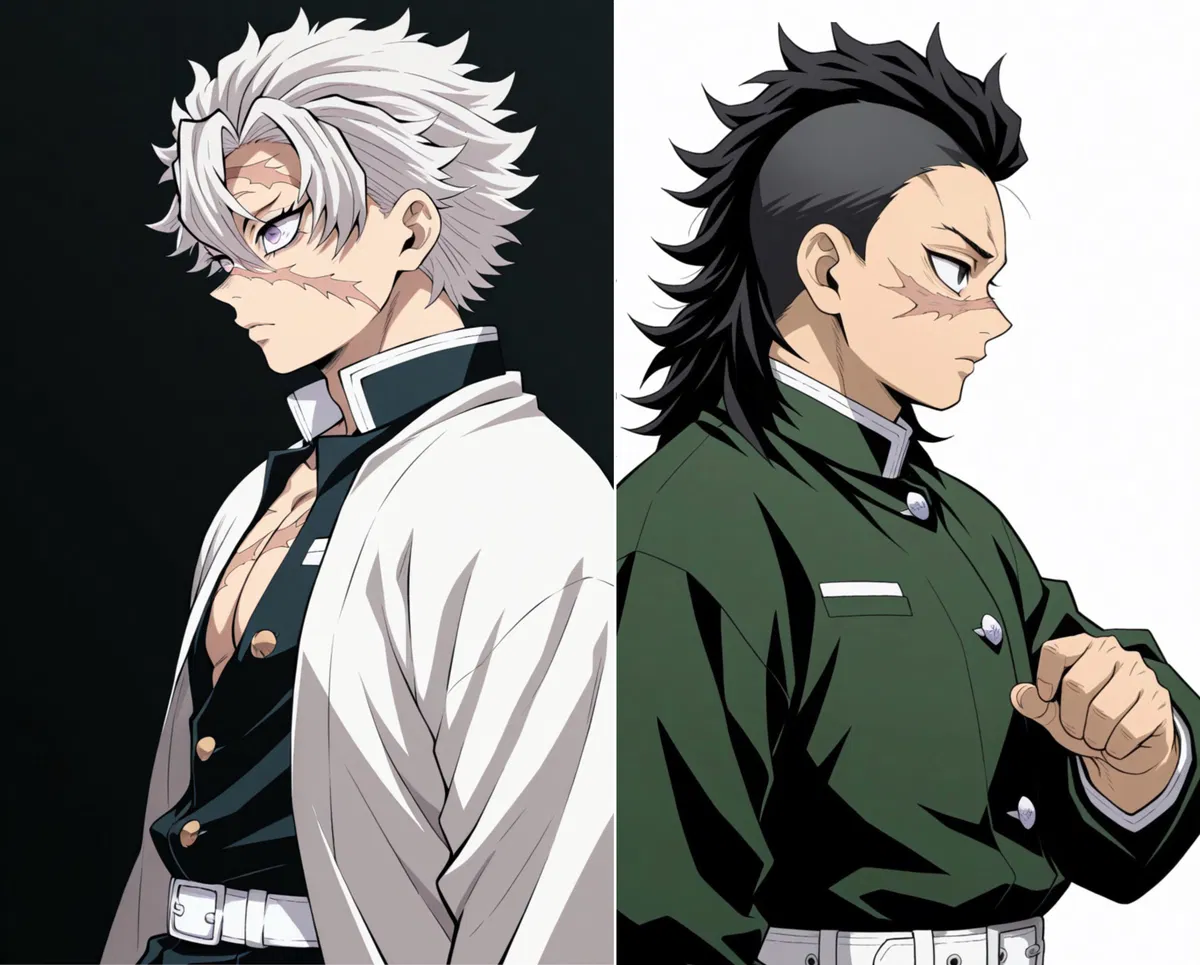 Avatar of Sanemi and Genya