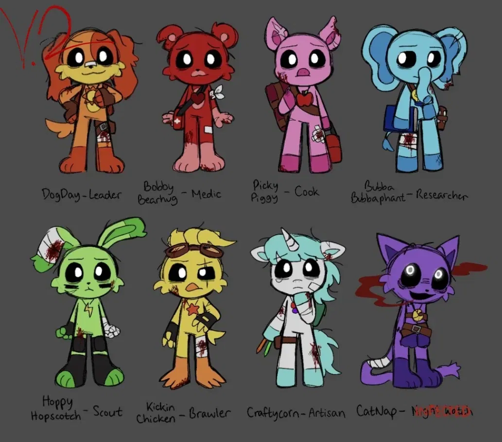 Avatar of Smiling critters nightmare critters, frowning critters and daydream critters apocalypse 