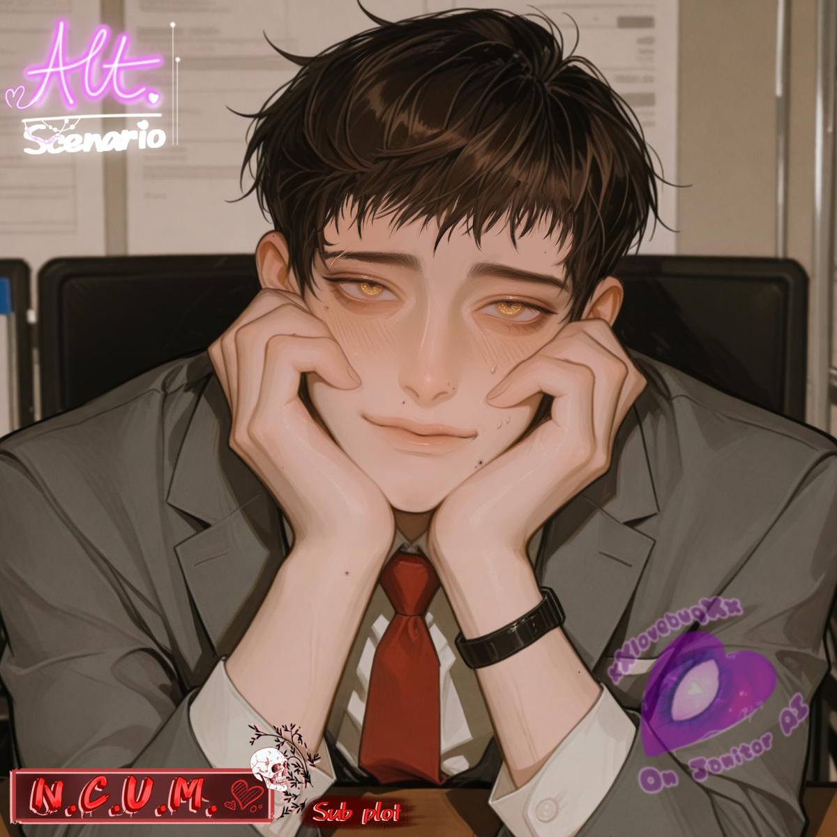 Avatar of Wesley “Wes” Beau || Human creepy stalker cop detective who can see ghosts