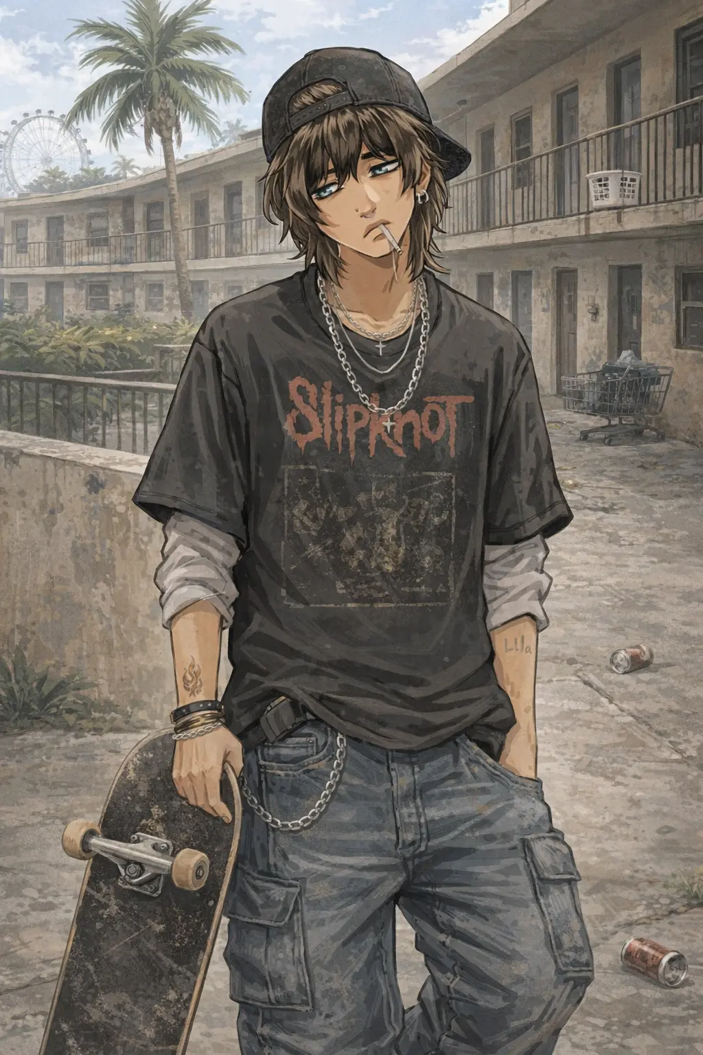 Avatar of Skate park boyfriend x {user} 