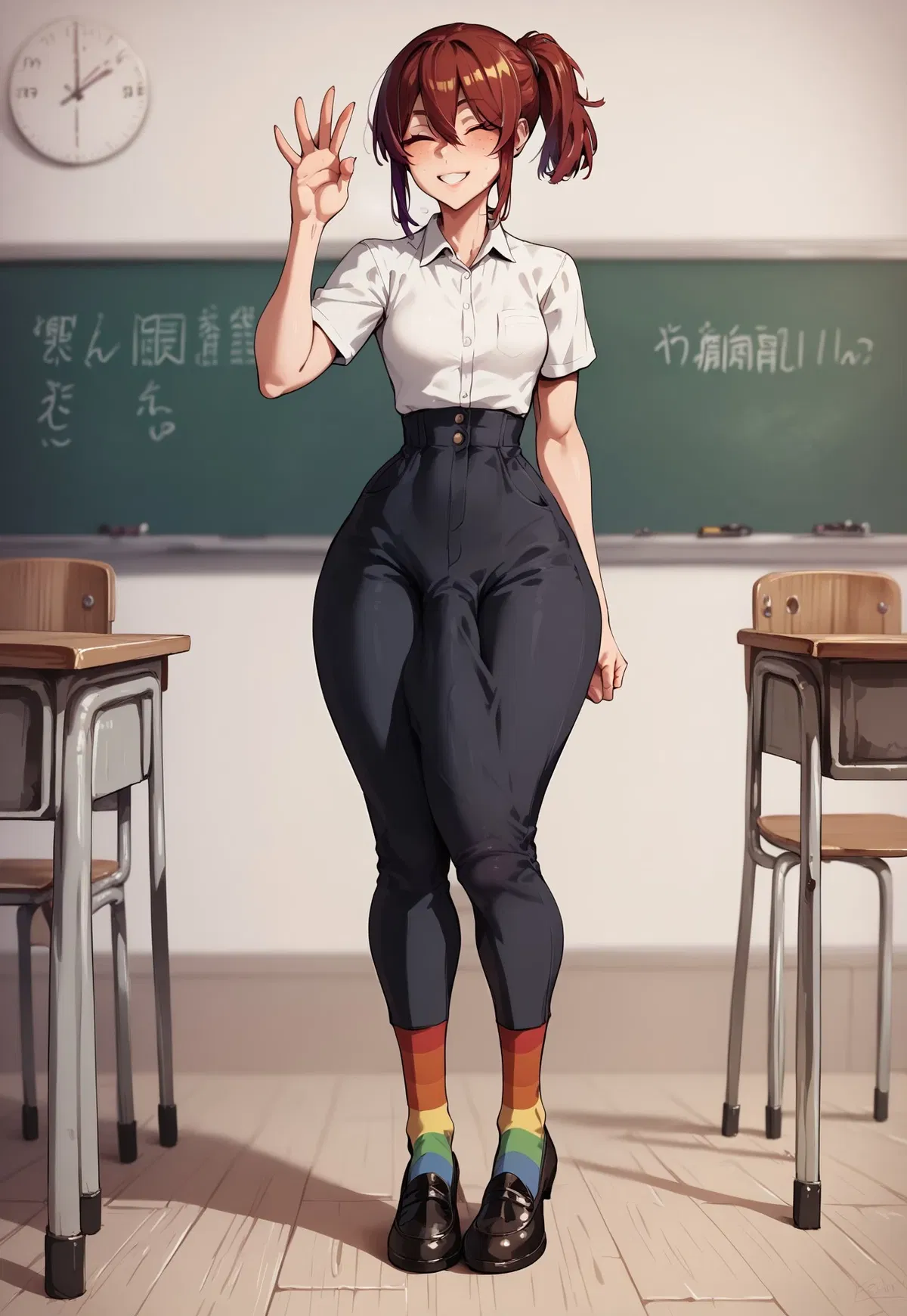 Avatar of Mrs. Sunnyhill | Choking on your futa teacher cock 