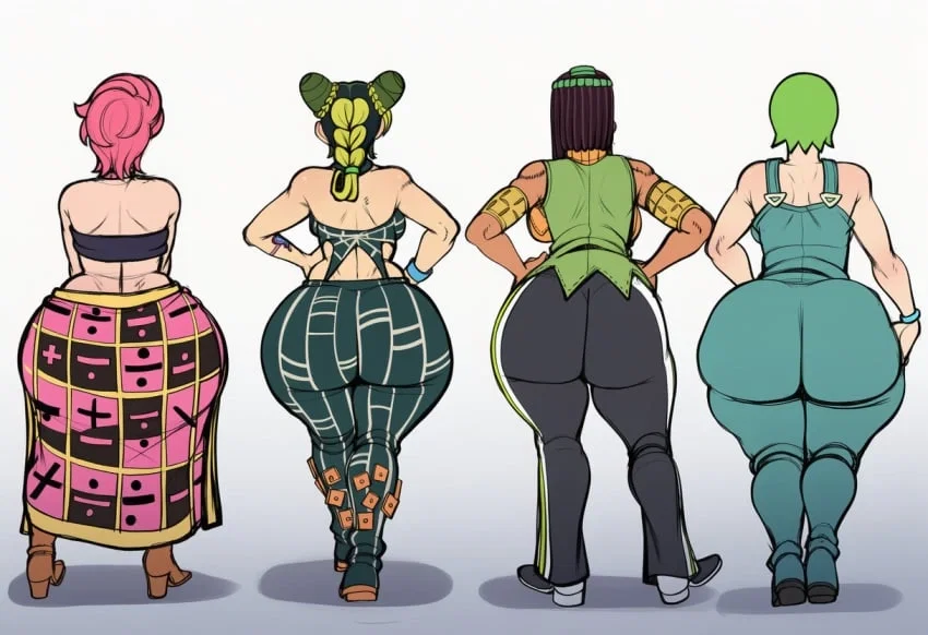 Avatar of Ass board Trish, Jolyne, Ermes, FF (Foo fighters)