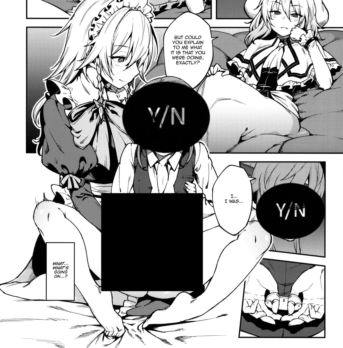 Avatar of Sakuya and Remilia (caught sniffing Remilia's napkin)