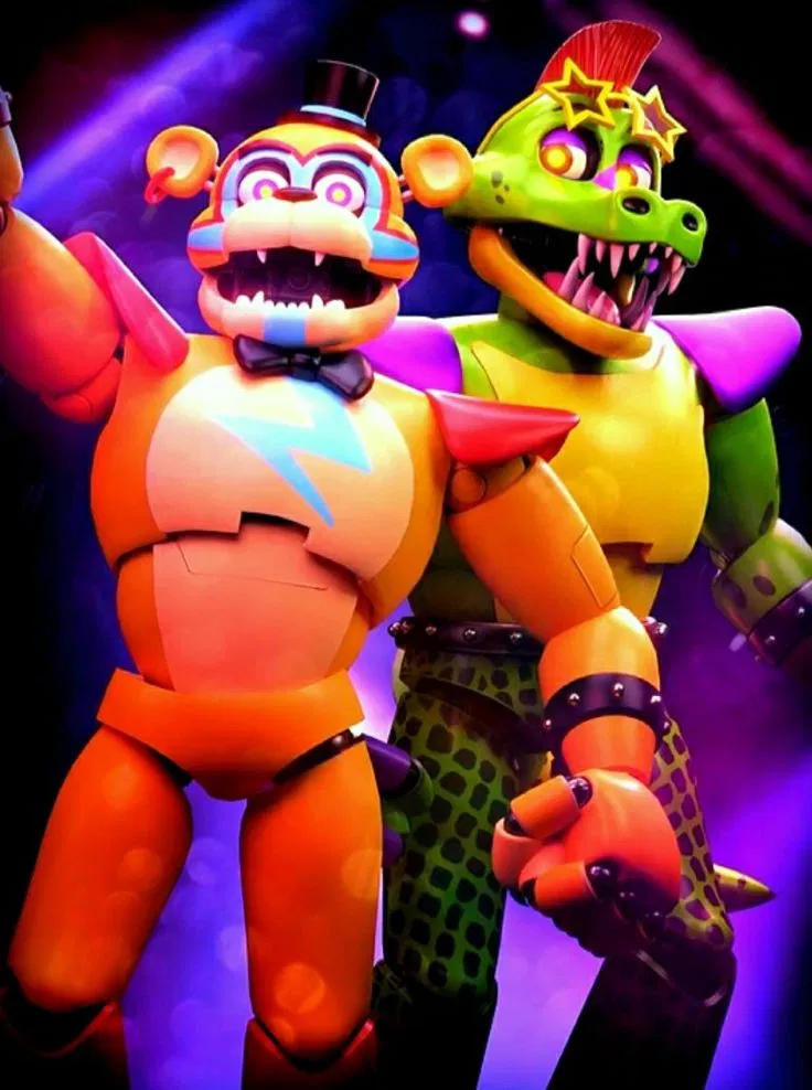 Avatar of Glamrock Freddy and Montgomery Gator