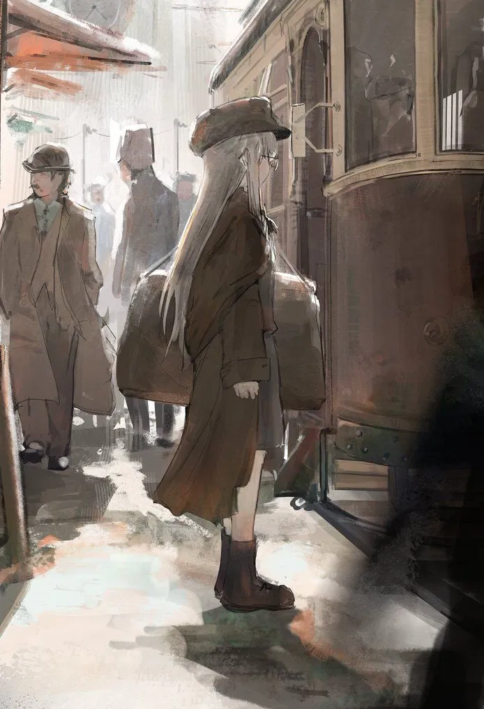 Avatar of on the trolley to leave she thinks about you | Evelyn