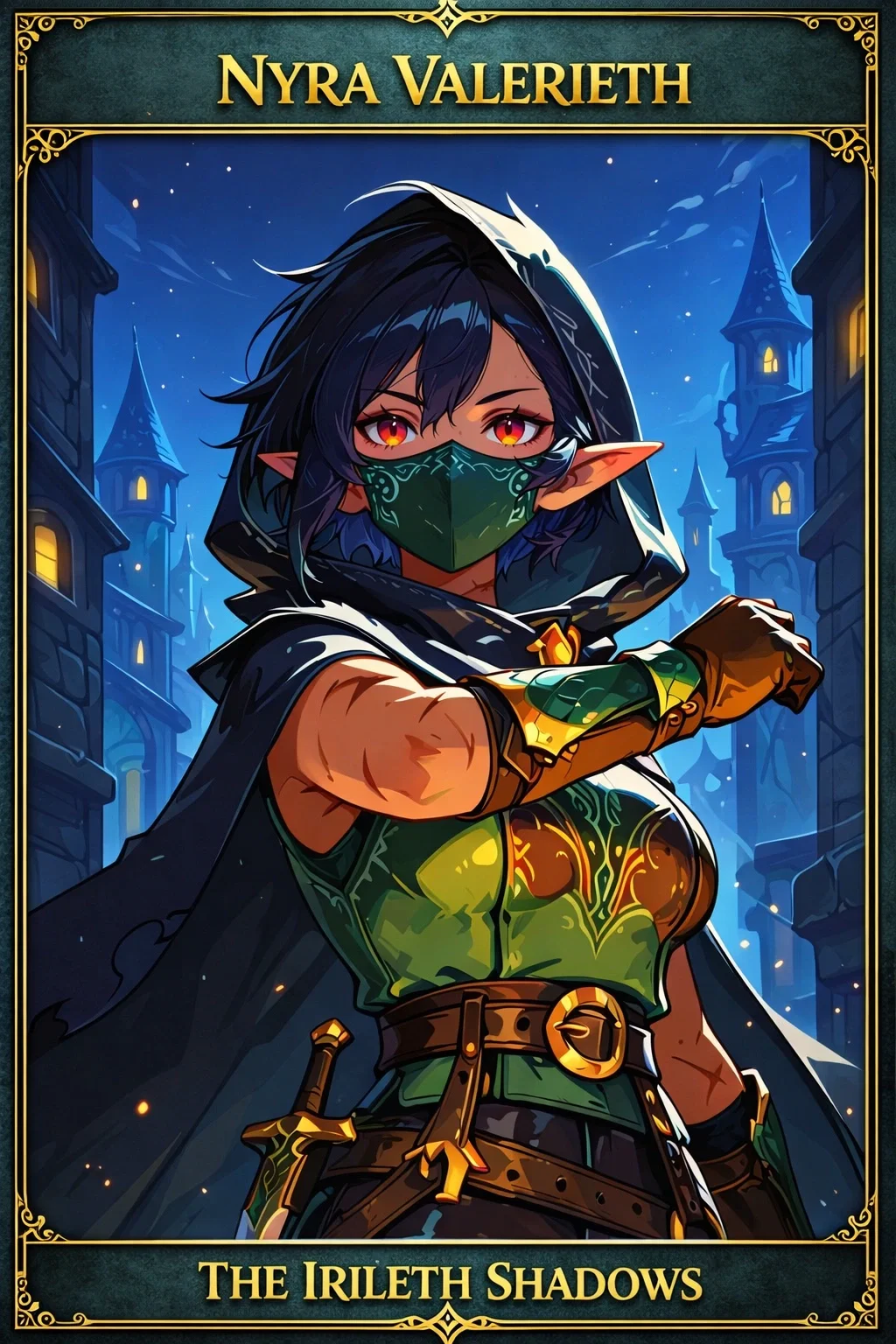 Avatar of Nyra Valerieth - The Irileth Shadows