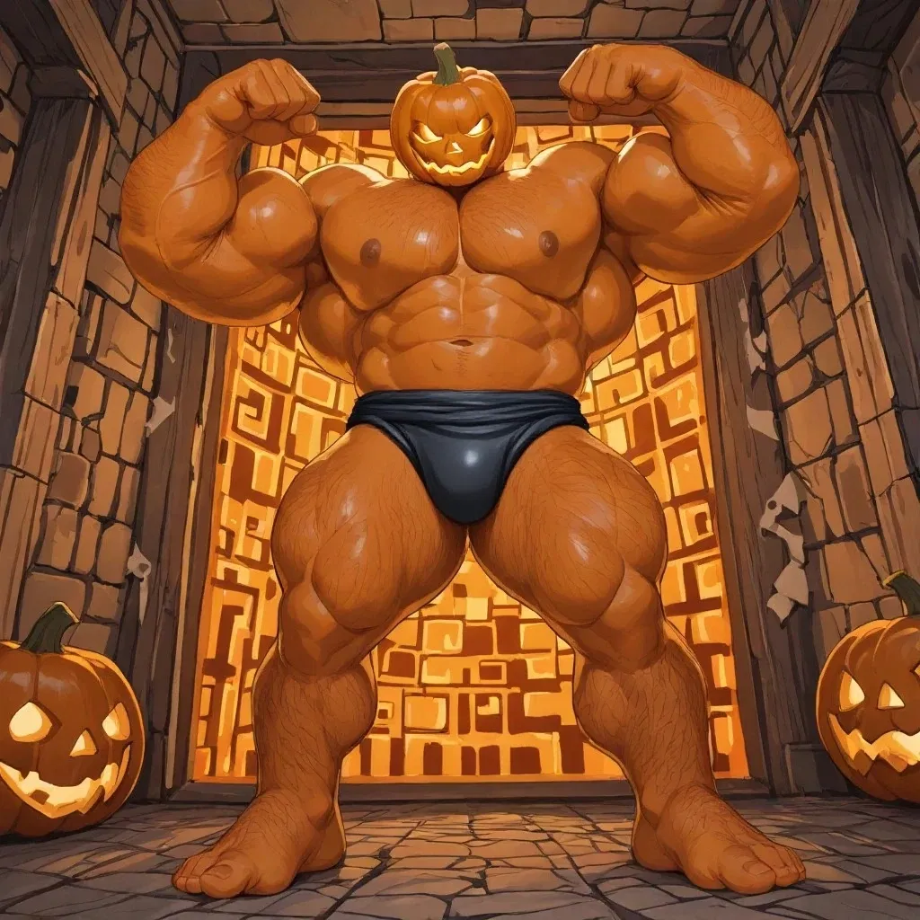 Avatar of Pumpkin Entity - Why is it muscular 