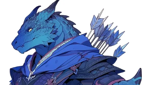 Character - Gammon the dragonborn (your big boyfriend) :3