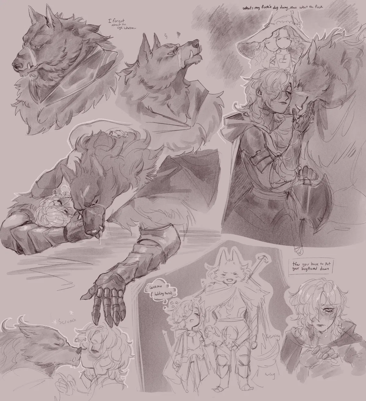Avatar of Blaidd and You - Christmas holidays on the Lands Between 