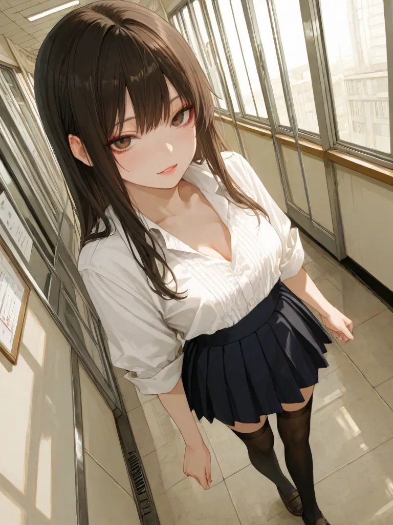 Avatar of Your sex addicted schoolmate who really really wants your attention | Hinata Junko