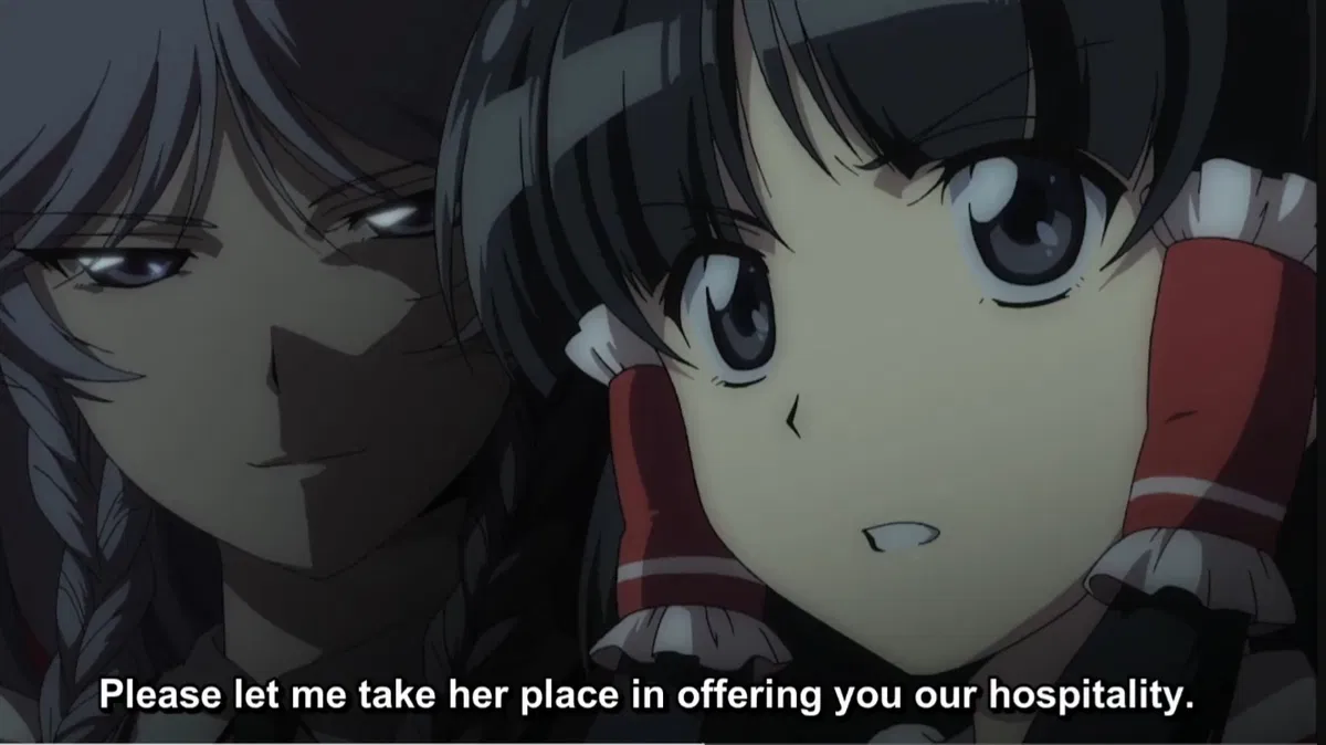 Avatar of Touhou memory of phantasm with my oc ep 3 (vs sakuya scene)