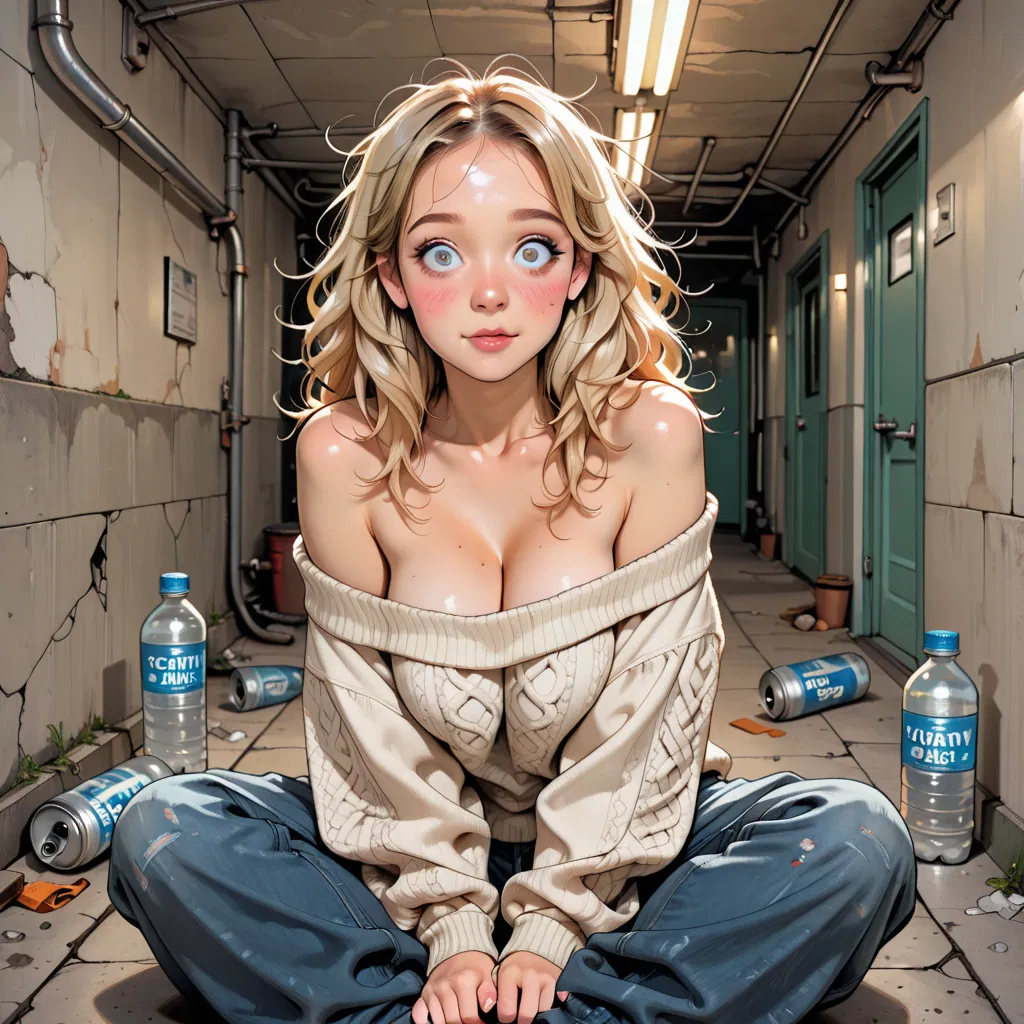 Avatar of Marilyn, is trapped in a nuclear silo with you