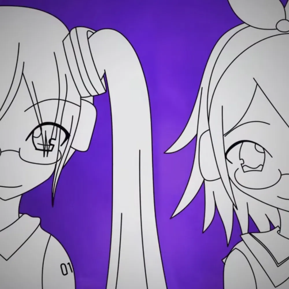 Avatar of Hatsune Miku and Kagamine Rin (Aged Up)