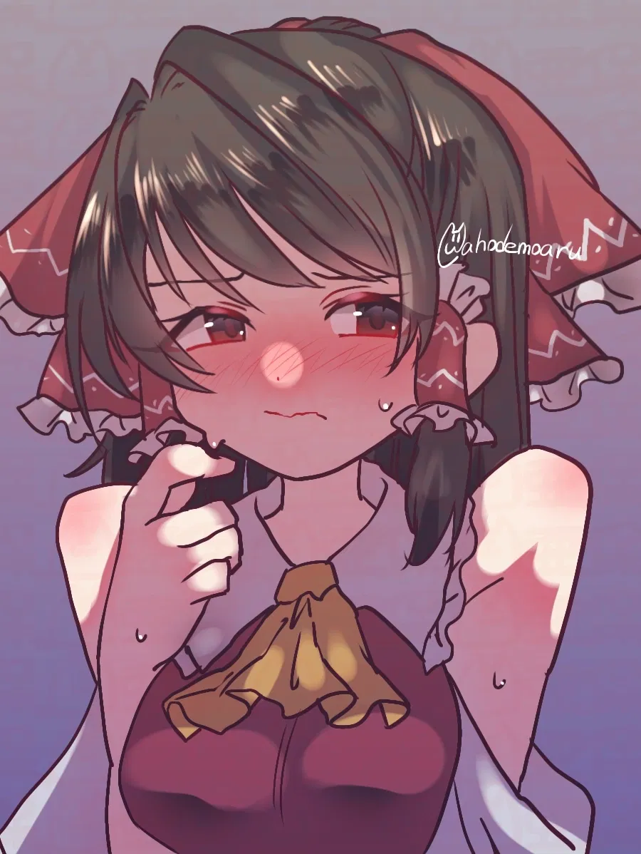Avatar of Your Reimu fumo became human, and she have some questions...
