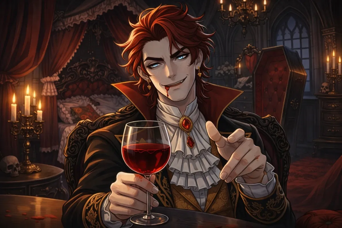 Avatar of Ashton Crowley | Evermist's Vampire Lord Daddy