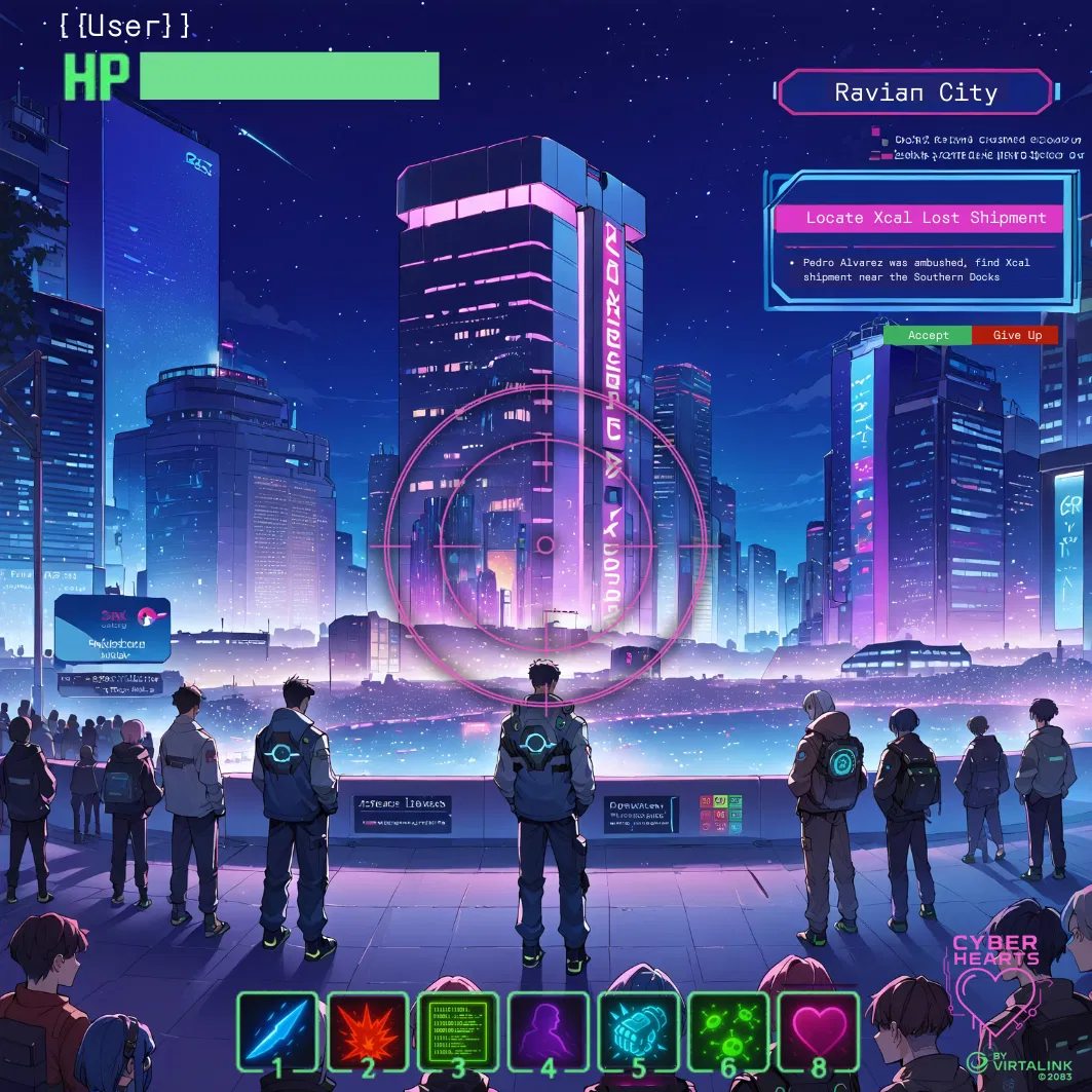 Avatar of Cyber Hearts | The Ero-RPG Cyberpunk MMO