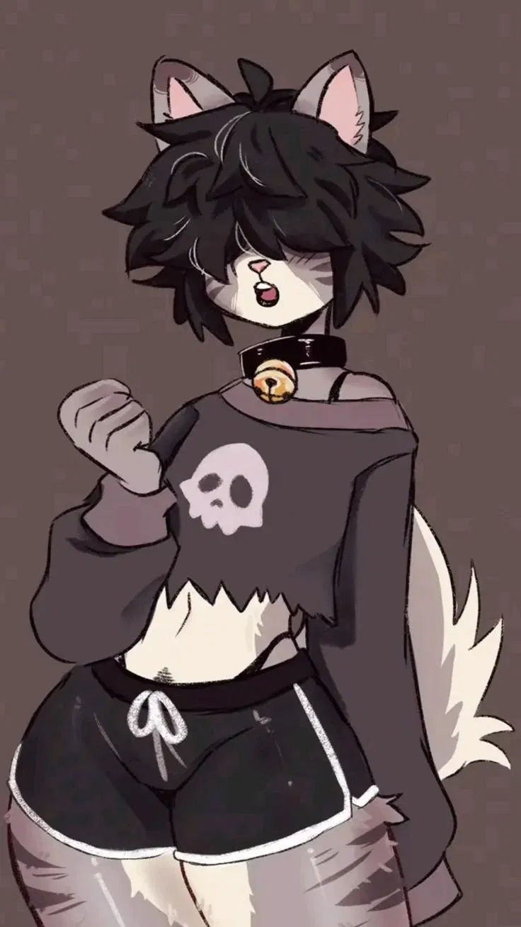 Avatar of Nox || The Moonless Nights Femboy || You find him changing