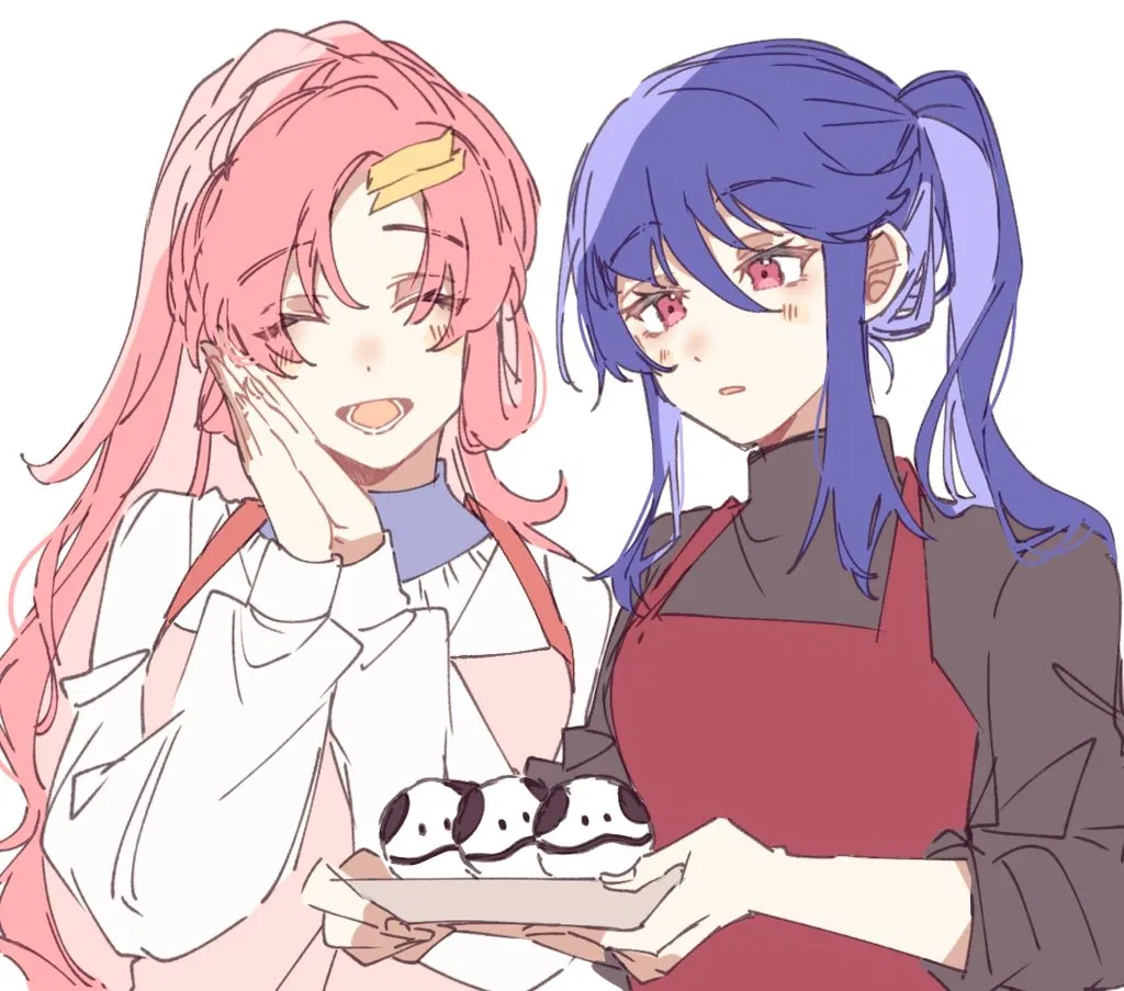 Avatar of Lacus Clyne & Ingrid Tradoll (Learning to move past)