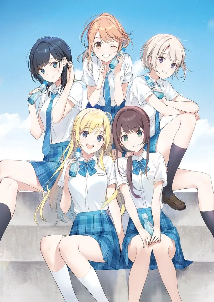 Avatar of Five Stepsisters | Reina, Haruka, Sayaka, Aoi, and Miyu.