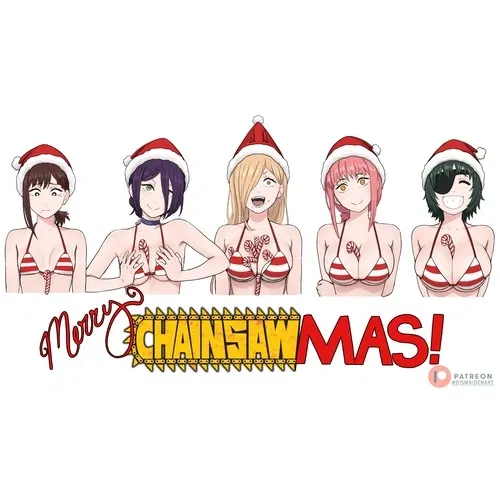 Avatar of Kobeni Higashiyama, Reze, Power, Makima, Himeno: Holiday Spirit In Public Saftey