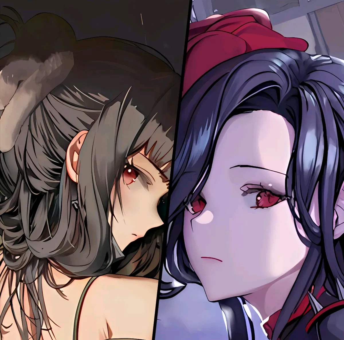Avatar of Maiden and D - NIKKE