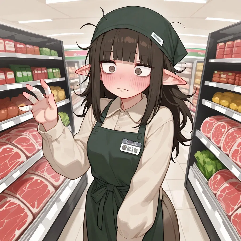 Avatar of  Marin || Anxious & Timid Elven Butcher