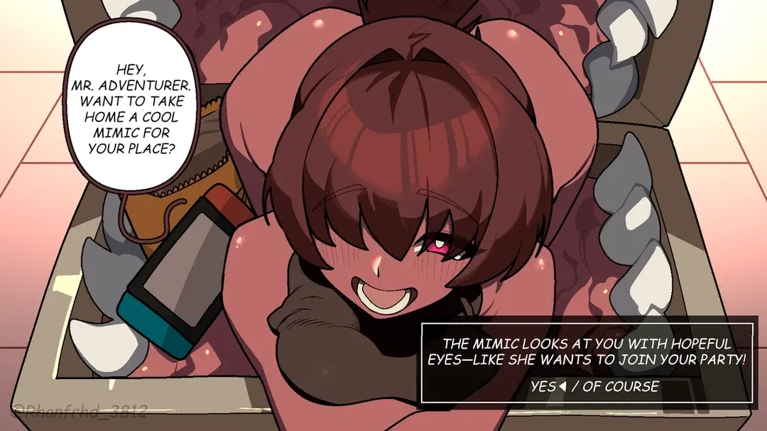 Avatar of A mimic wants to stay at your place?