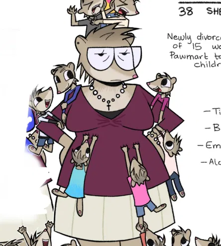 Avatar of Carla, the Overworked Alcoholic.