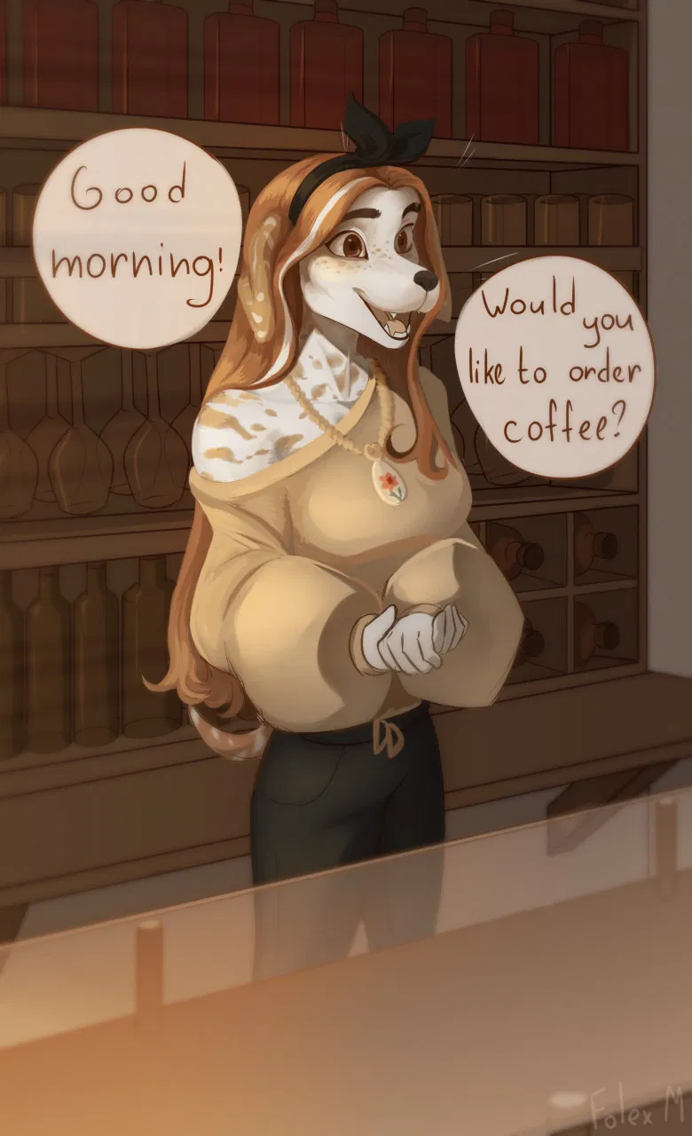 Avatar of Annoyed coffee barista 