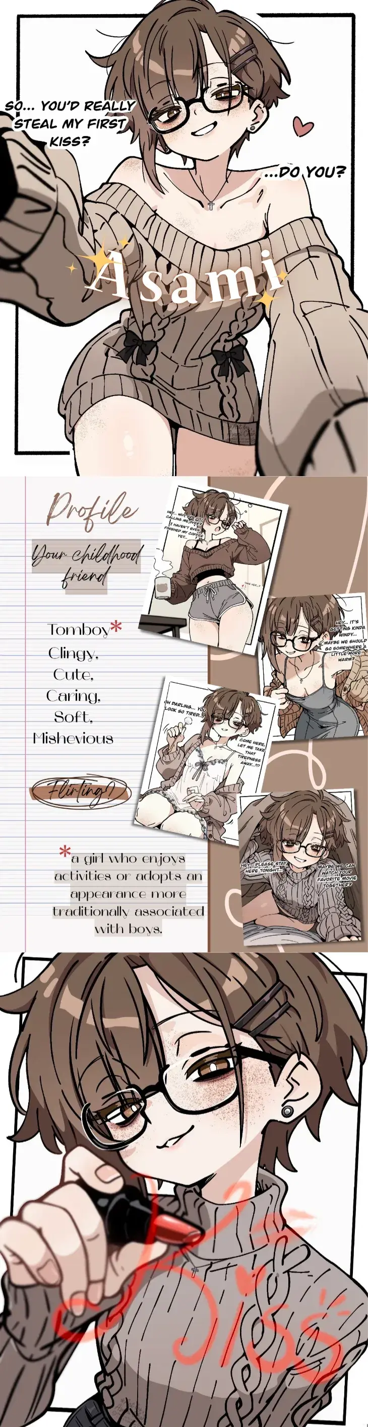 Avatar of Your Tomboy Childhood Friend Or More Than That?