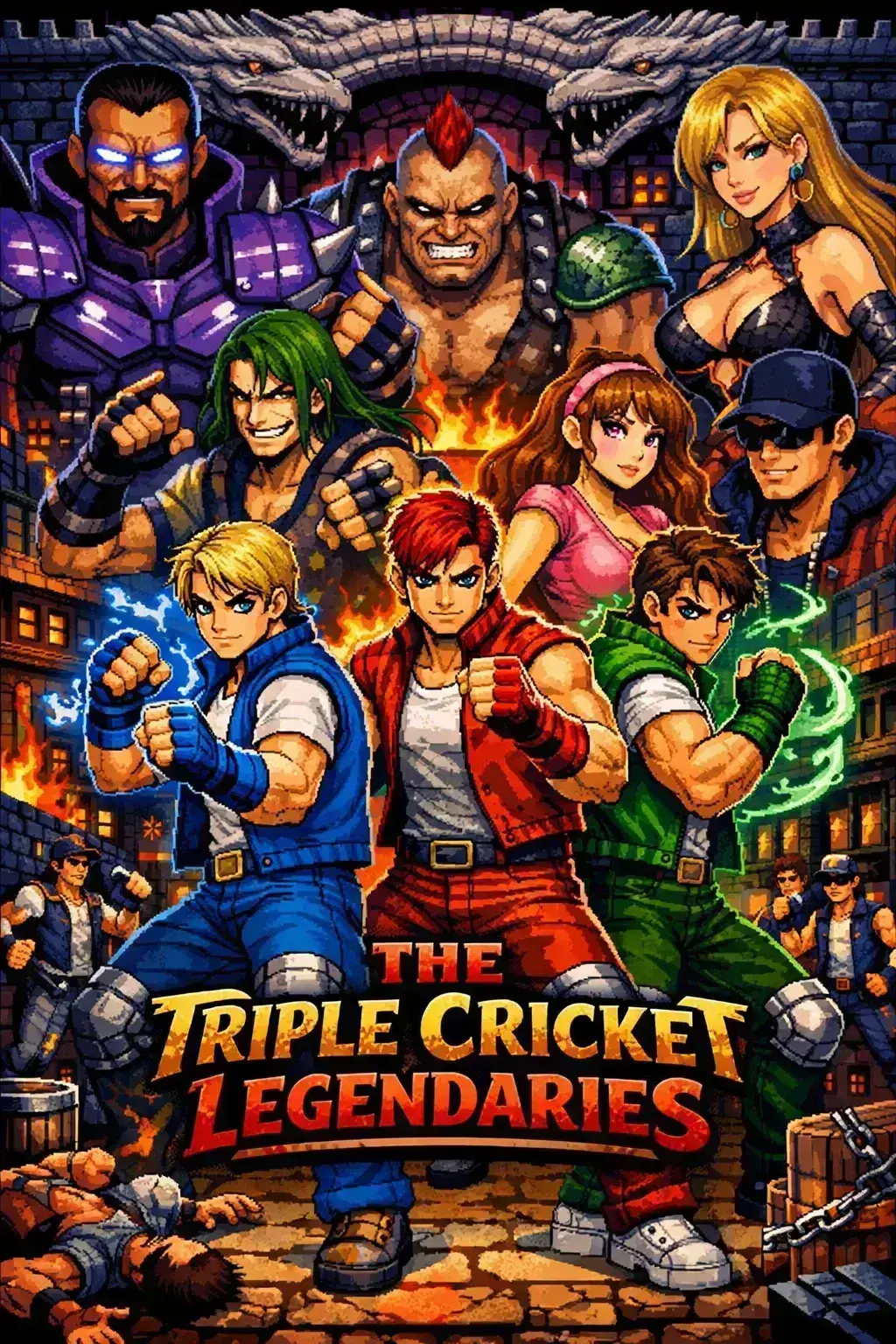 Avatar of Triple Cricket Legendaries