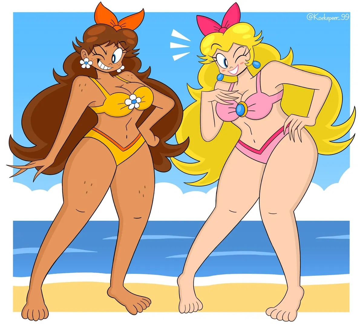 Avatar of Beach Party (Peach, Daisy, Rosalina and Pauline)