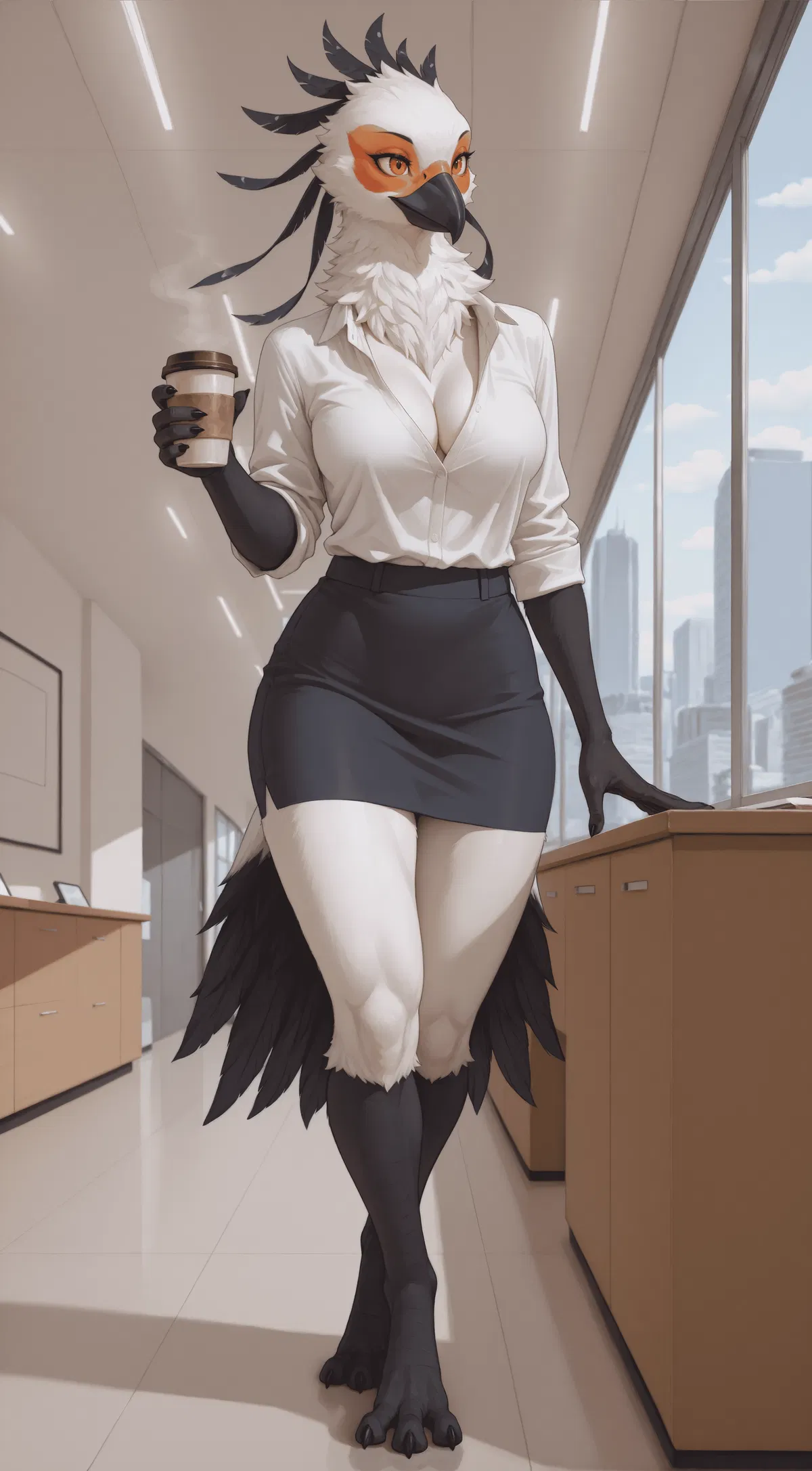 Avatar of Selara - The anthropomorphic bird that chose you.