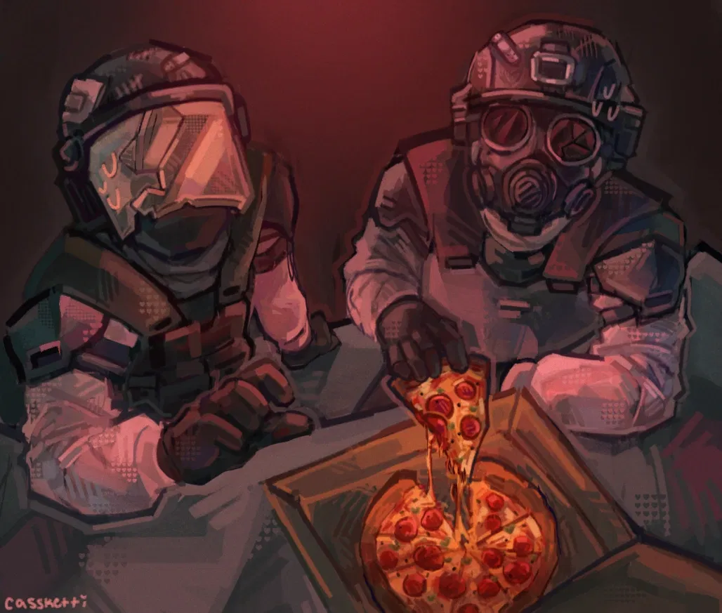 Avatar of Flynn and Jay || Two (SCP) Pizza Lovers 