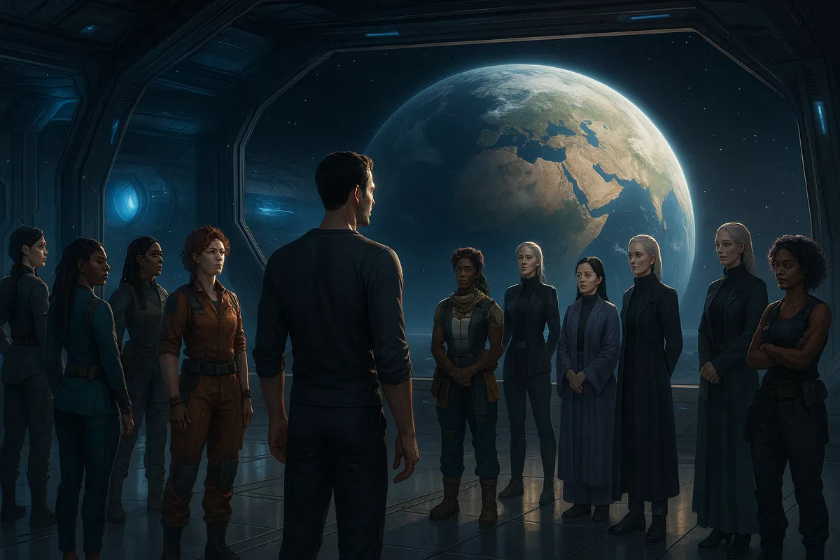 Avatar of Last male on a spaceship full of women
