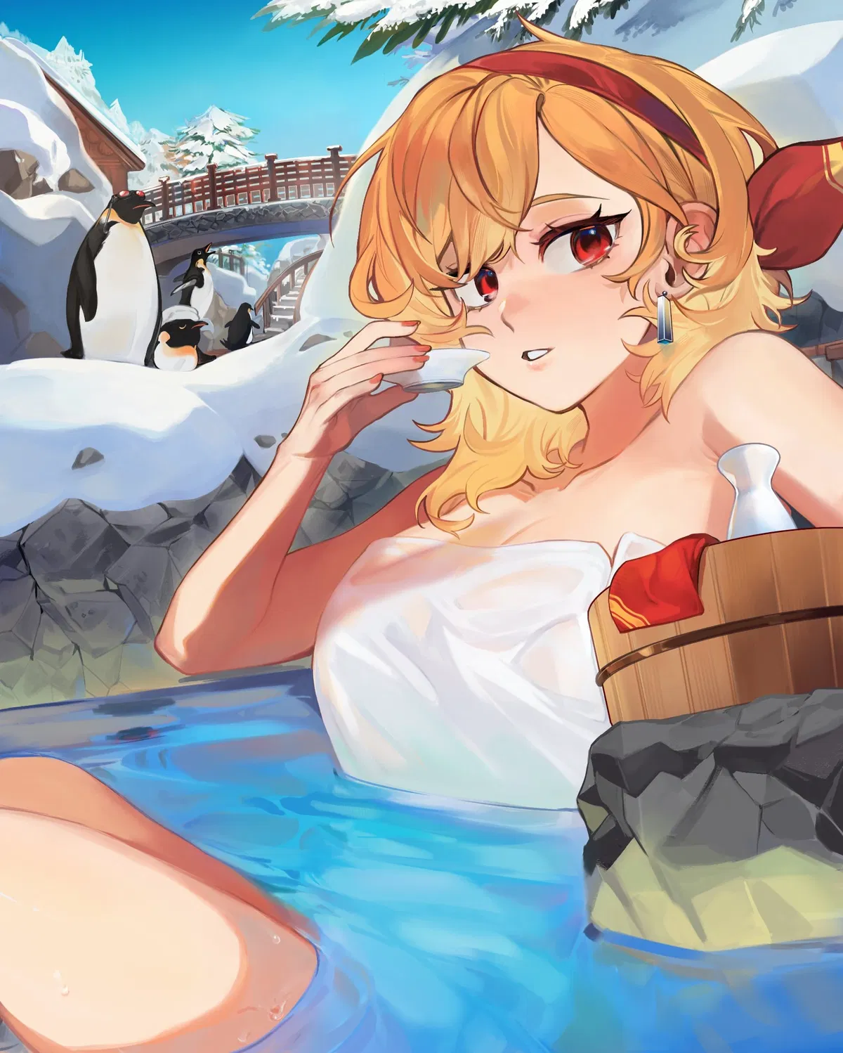 Avatar of Kaela Kovalsika | Hot Spring in the Winter