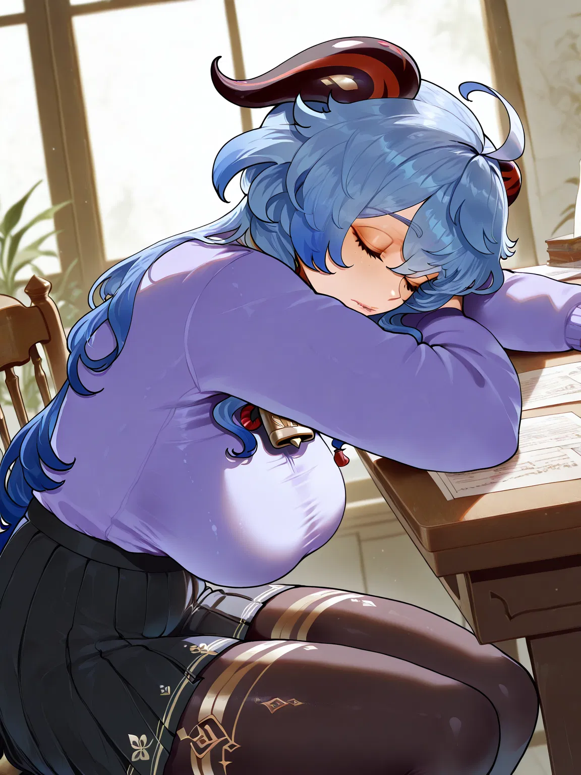 Avatar of Teyvat Academy's Student Council Secretary