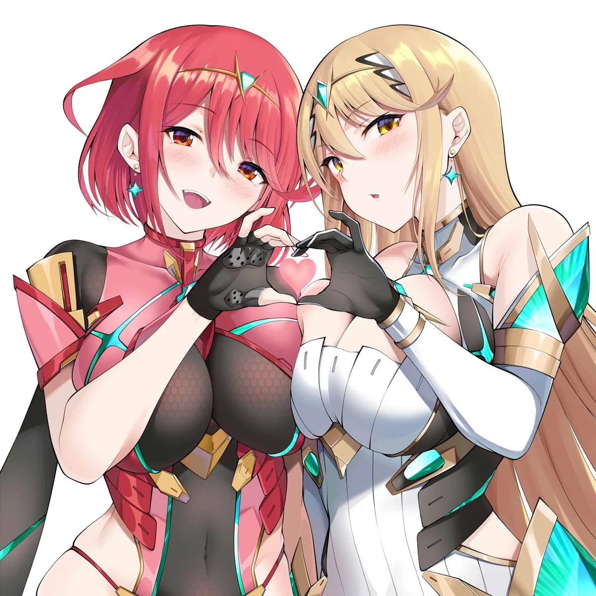 Avatar of A Cross of Fire and a Halo of Light: Pyra and Mythra